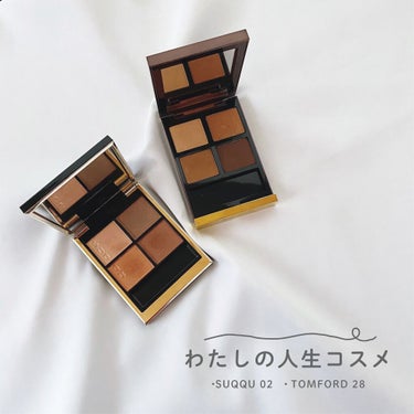 アイ カラー クォード/TOM FORD BEAUTY/パウダーアイシャドウを使ったクチコミ（1枚目）