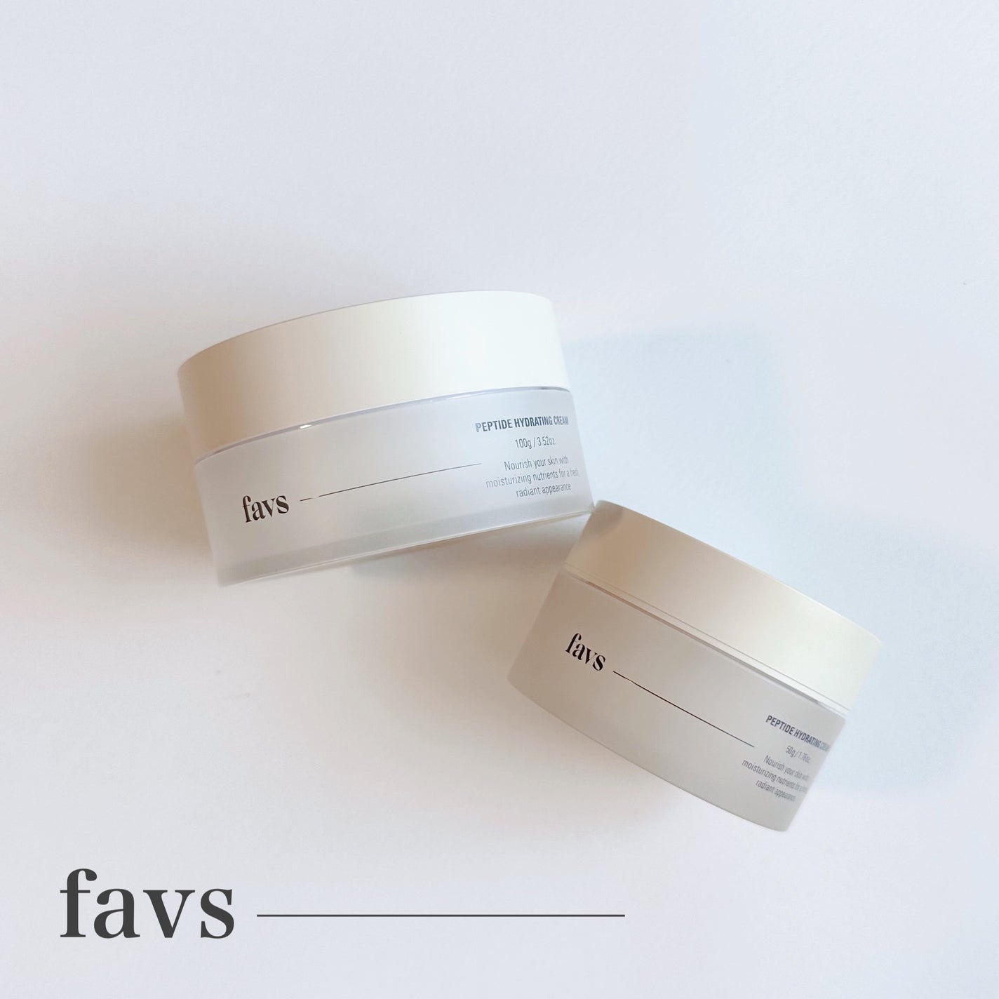 ペプチドハイドレーティングクリーム/favs/フェイスクリームを使ったクチコミ(1枚目)