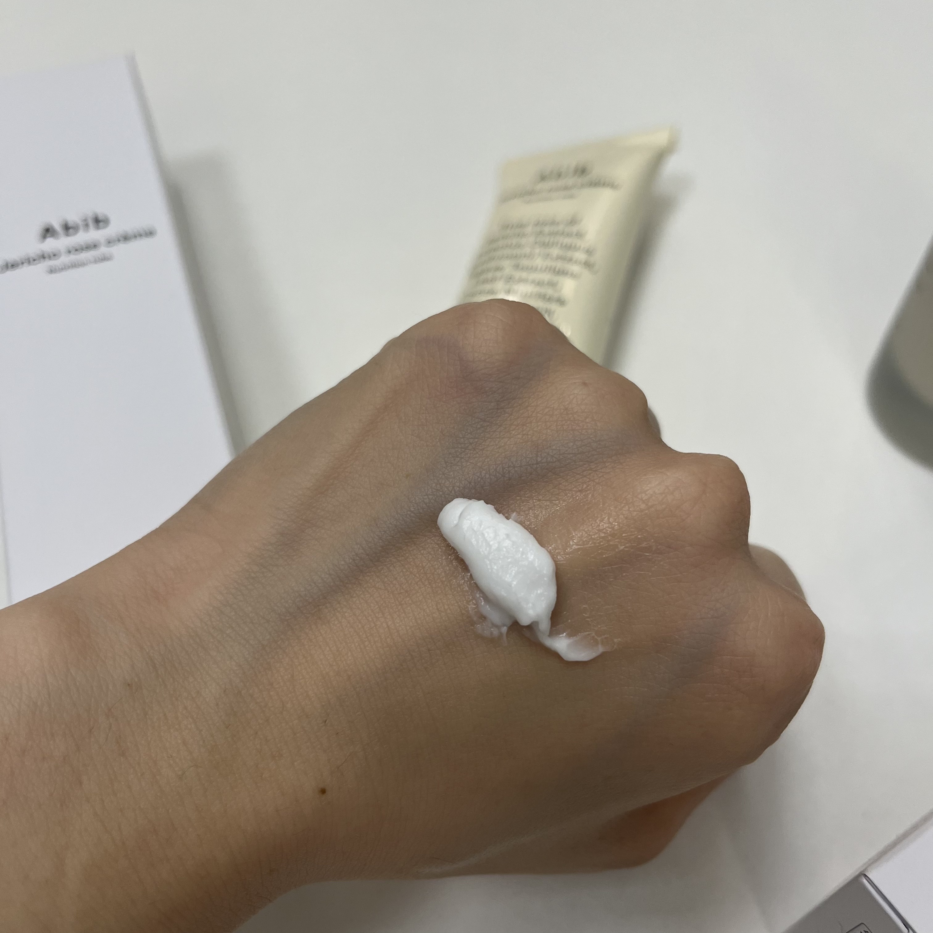 復活草クリーム ニュートリションチューブ/Abib /フェイスクリームを使ったクチコミ（2枚目）