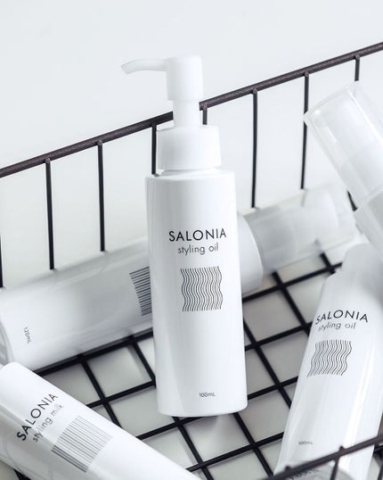 スタイリングオイル(ウェット)/SALONIA/ヘアオイルを使ったクチコミ(1枚目)