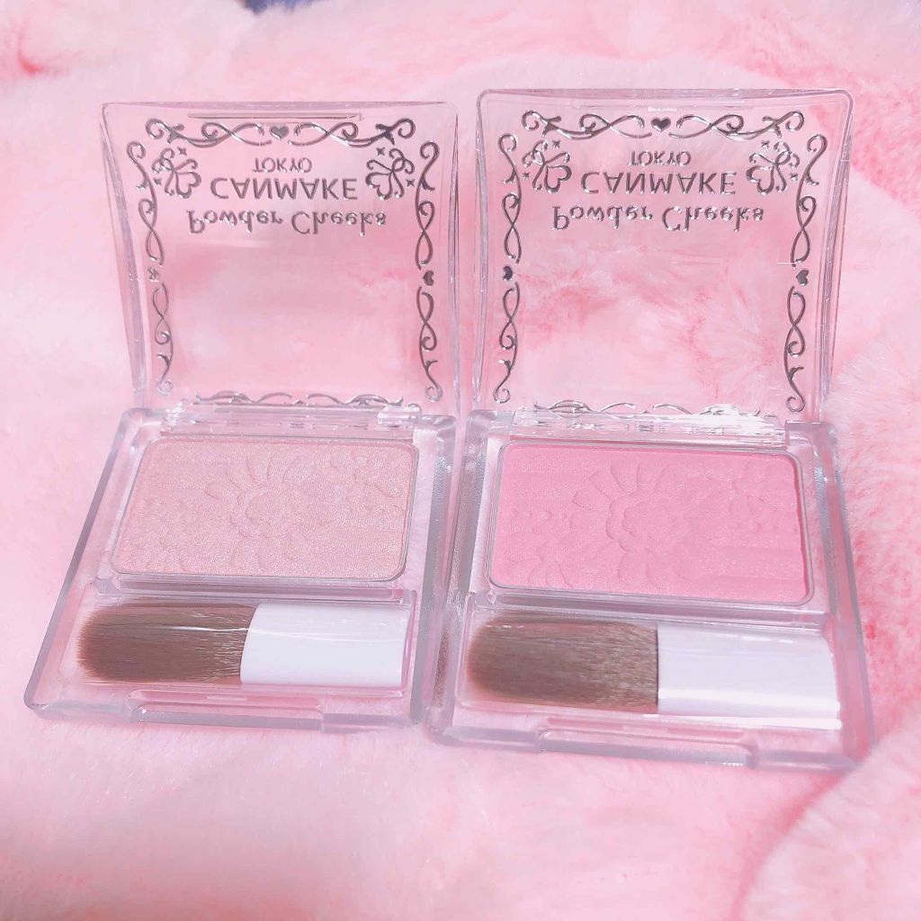 【旧品】パウダーチークス/キャンメイク/パウダーチークを使ったクチコミ(2枚目)