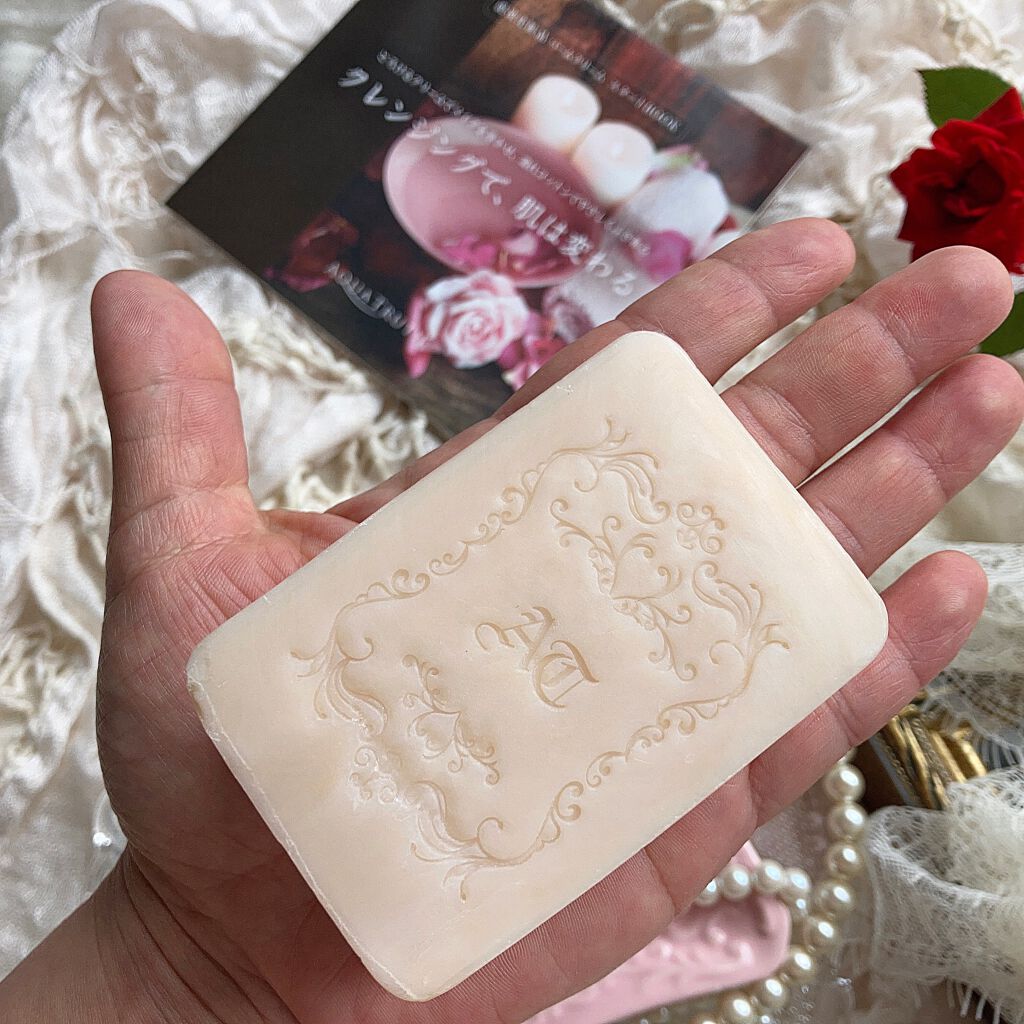 薔薇はちみつ石鹸/麗凍化粧品/洗顔石鹸を使ったクチコミ（2枚目）