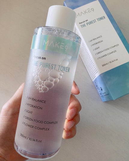 ザ・ピュアレストトナー/MAKE9/化粧水を使ったクチコミ(4枚目)