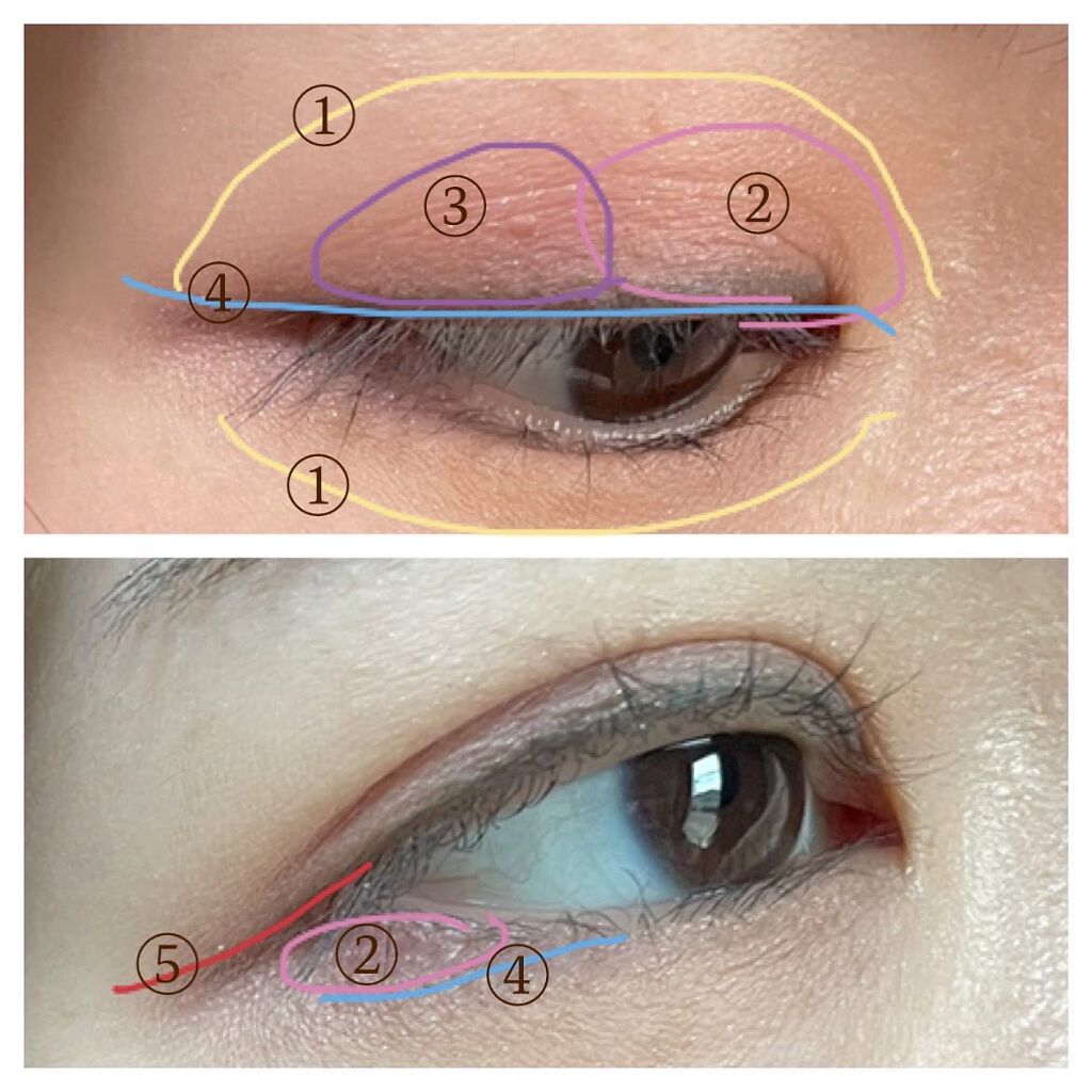 ジェルアイライナー/CEZANNE/ジェルアイライナーを使ったクチコミ（3枚目）