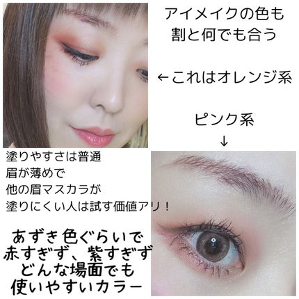 フィルム眉カラー/デジャヴュ/眉マスカラを使ったクチコミ(5枚目)