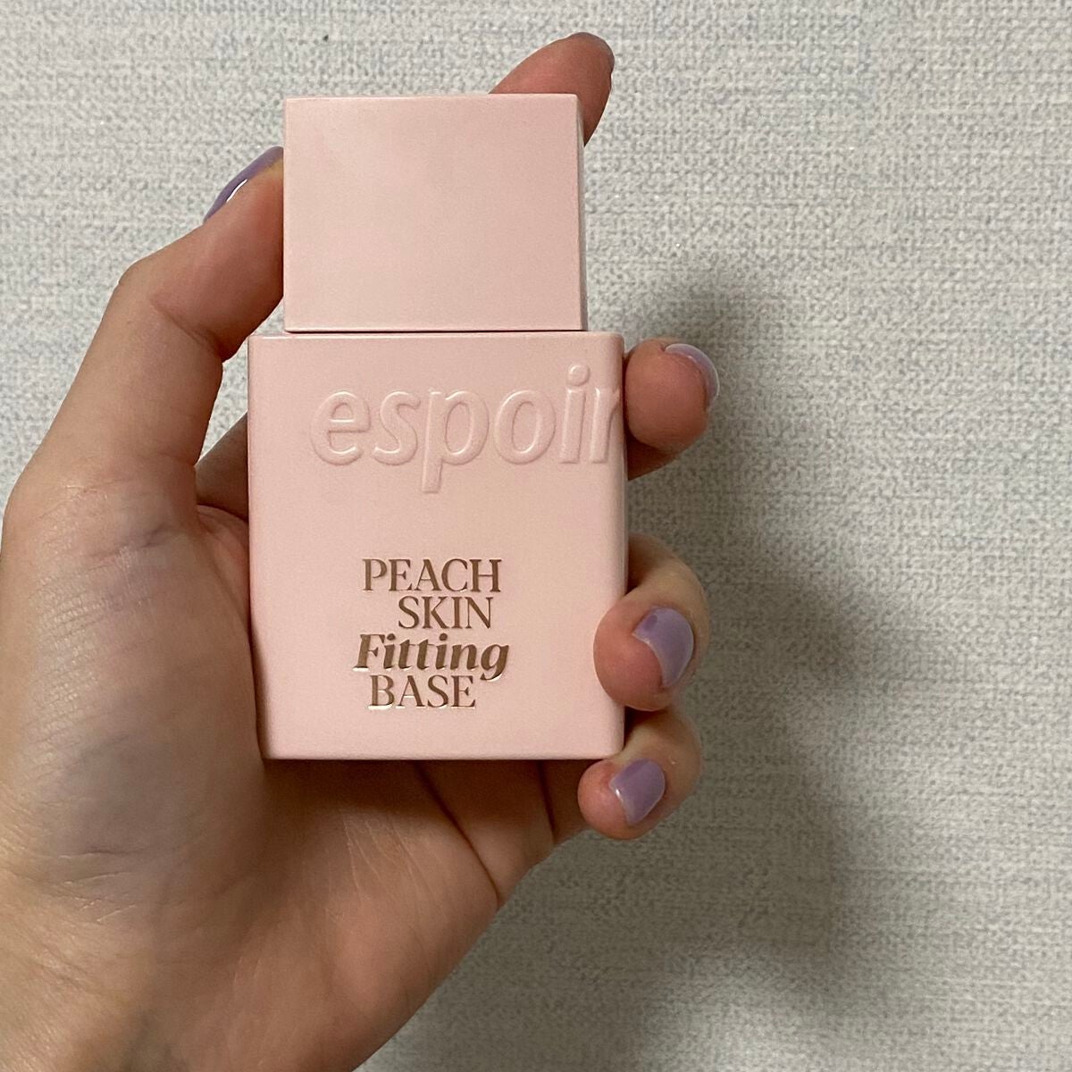 ピーチスキンフィッティングベース/espoir/化粧下地を使ったクチコミ(2枚目)