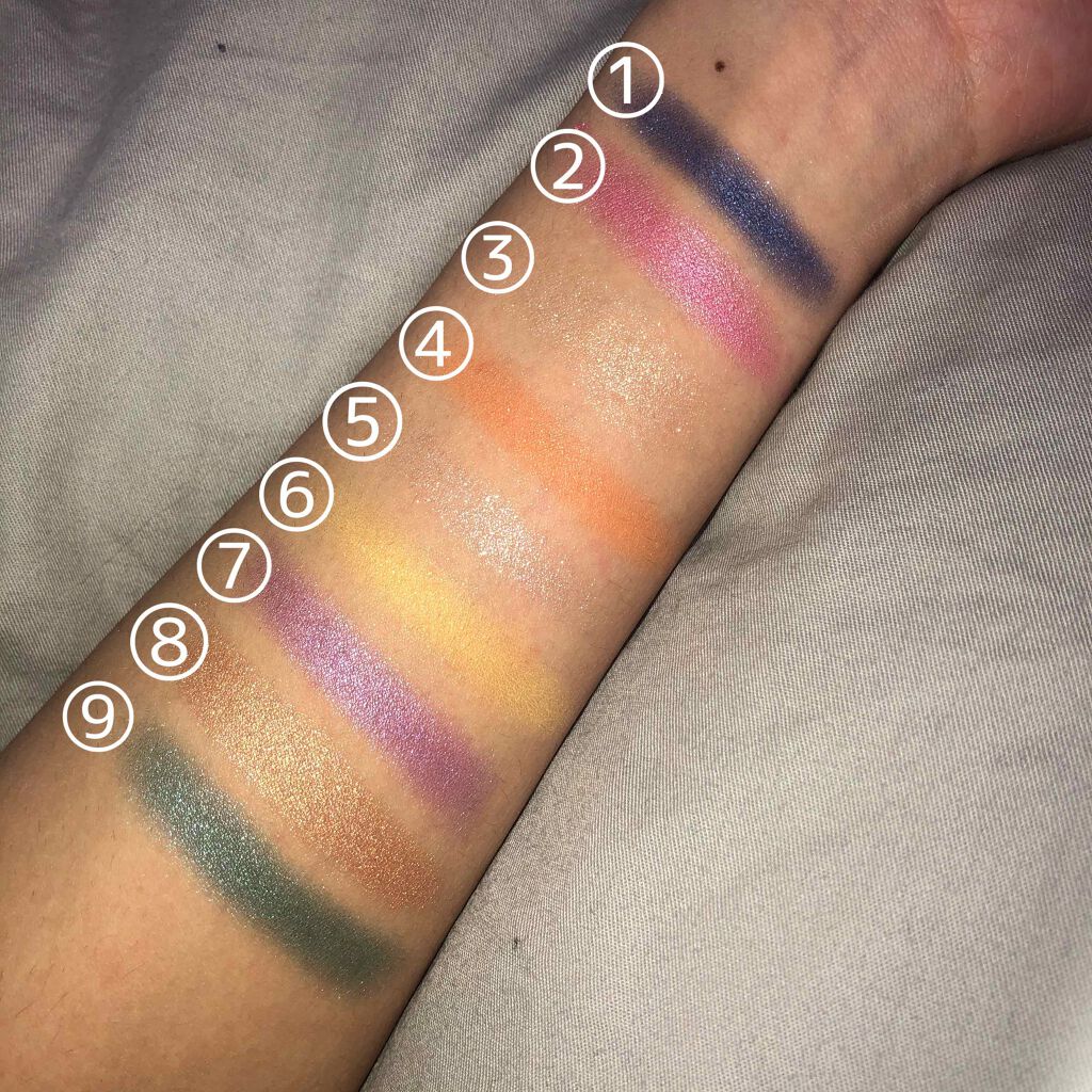 UR GLAM BLOOMING EYE COLOR PALETTE/U R GLAM/アイシャドウパレットを使ったクチコミ(3枚目)