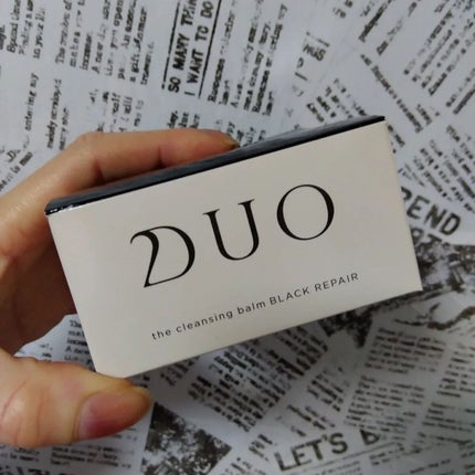 デュオ ザ クレンジングバーム ブラックリペア /DUO/クレンジングバームを使ったクチコミ(4枚目)