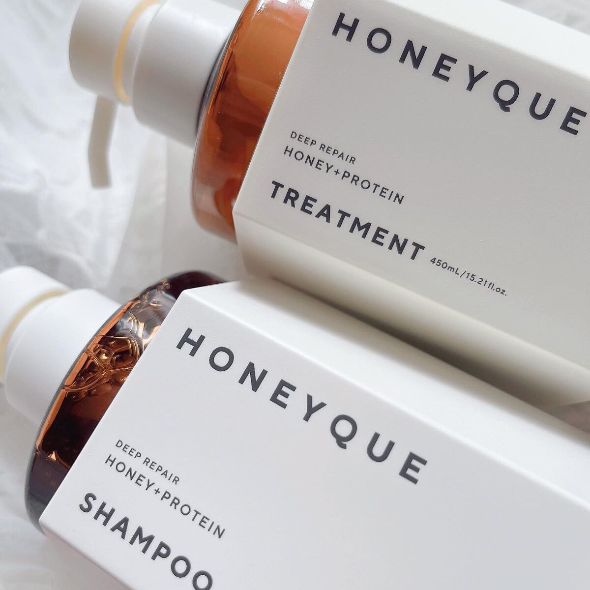 ディープリペア シャンプー モイスト／ヘアトリートメント モイスト/ハニーク/市販シャンプーを使ったクチコミ（1枚目）