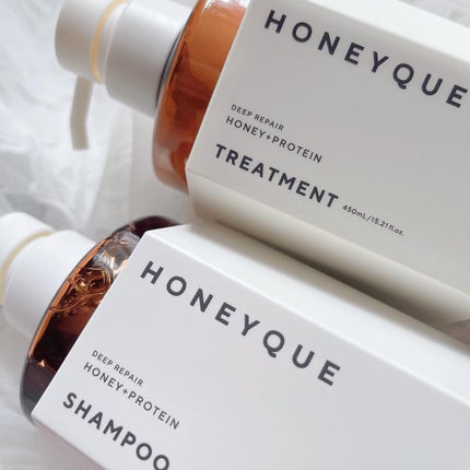 ディープリペア シャンプー モイスト/ヘアトリートメント モイスト/ハニーク/市販シャンプーを使ったクチコミ(1枚目)