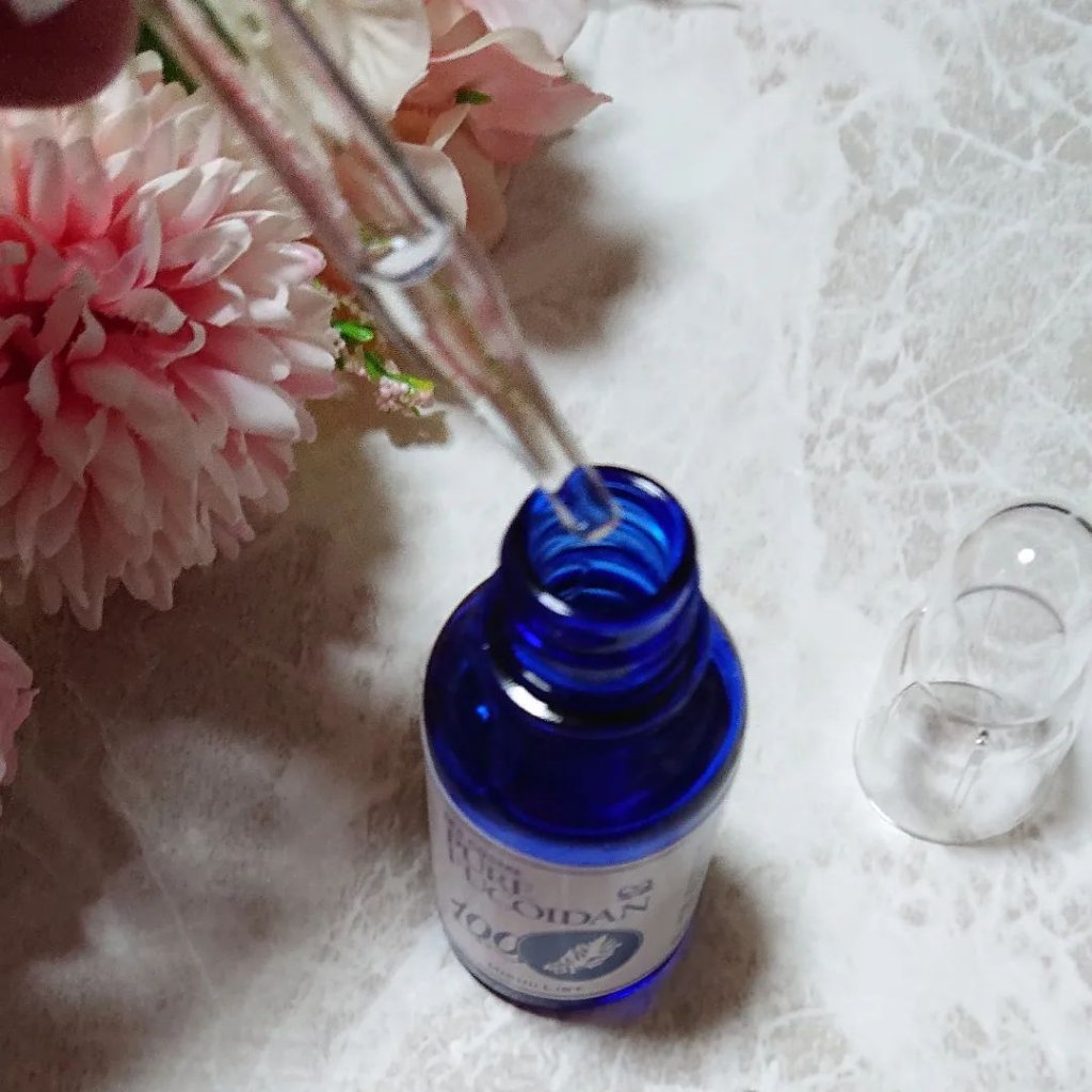 ニューピュアフコイダン原液美容液/ミッシーリスト/美容液を使ったクチコミ（2枚目）