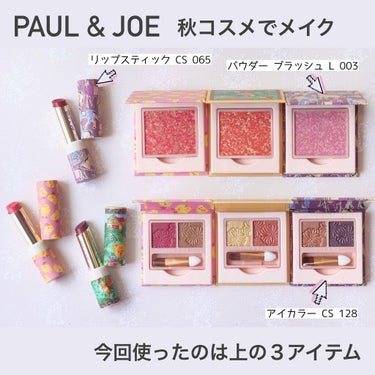 アイカラー CS/PAUL & JOE BEAUTE/アイシャドウパレットを使ったクチコミ（2枚目）