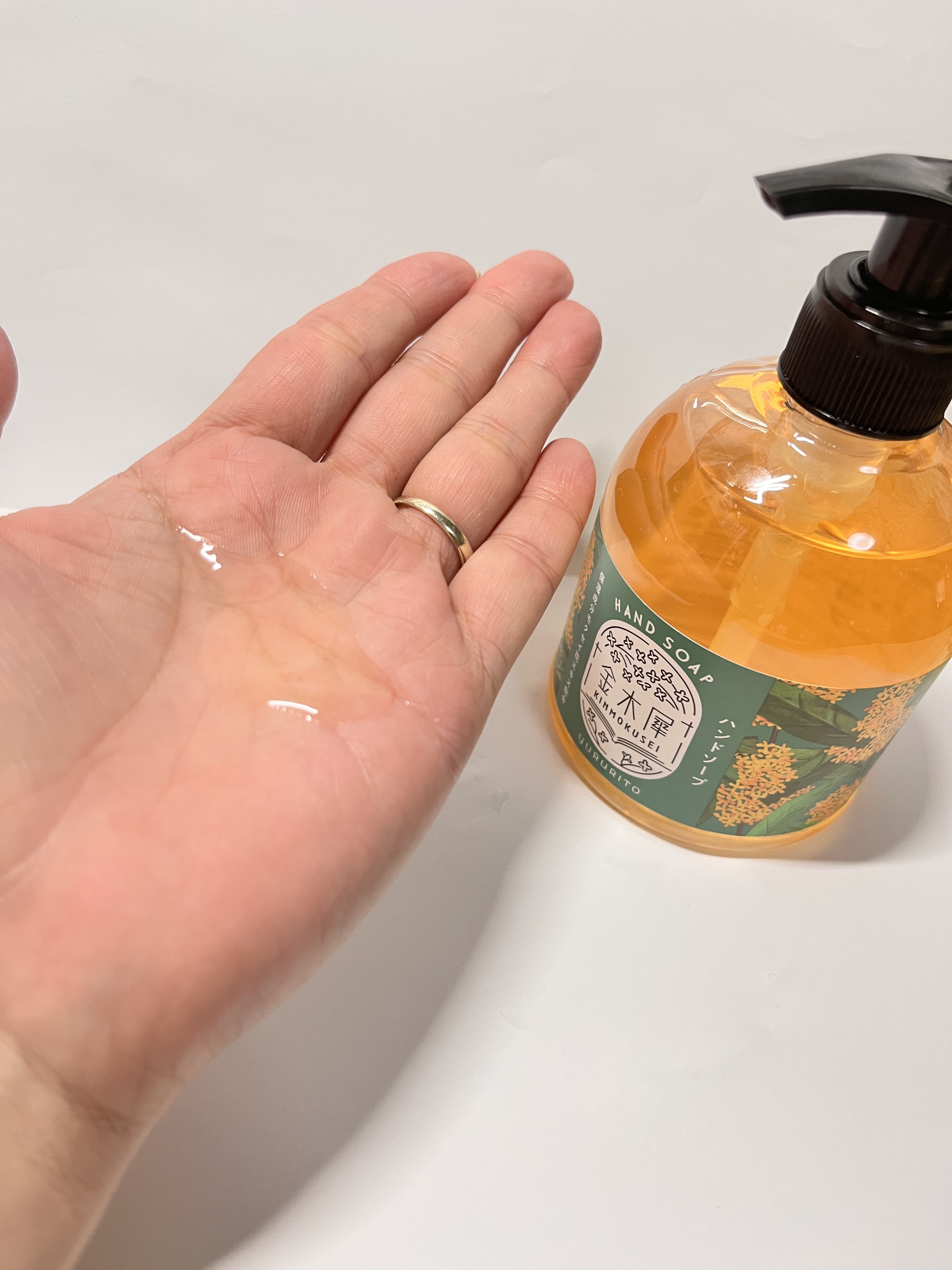 金木犀 ハンドソープ/ゆるりと/ハンドソープを使ったクチコミ（2枚目）