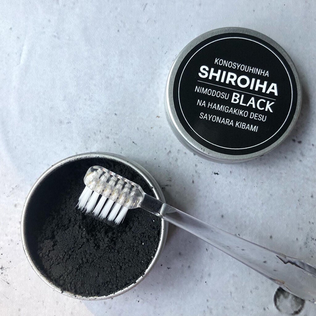 SHIROIHA/SHIROIHA/歯磨き粉を使ったクチコミ(2枚目)