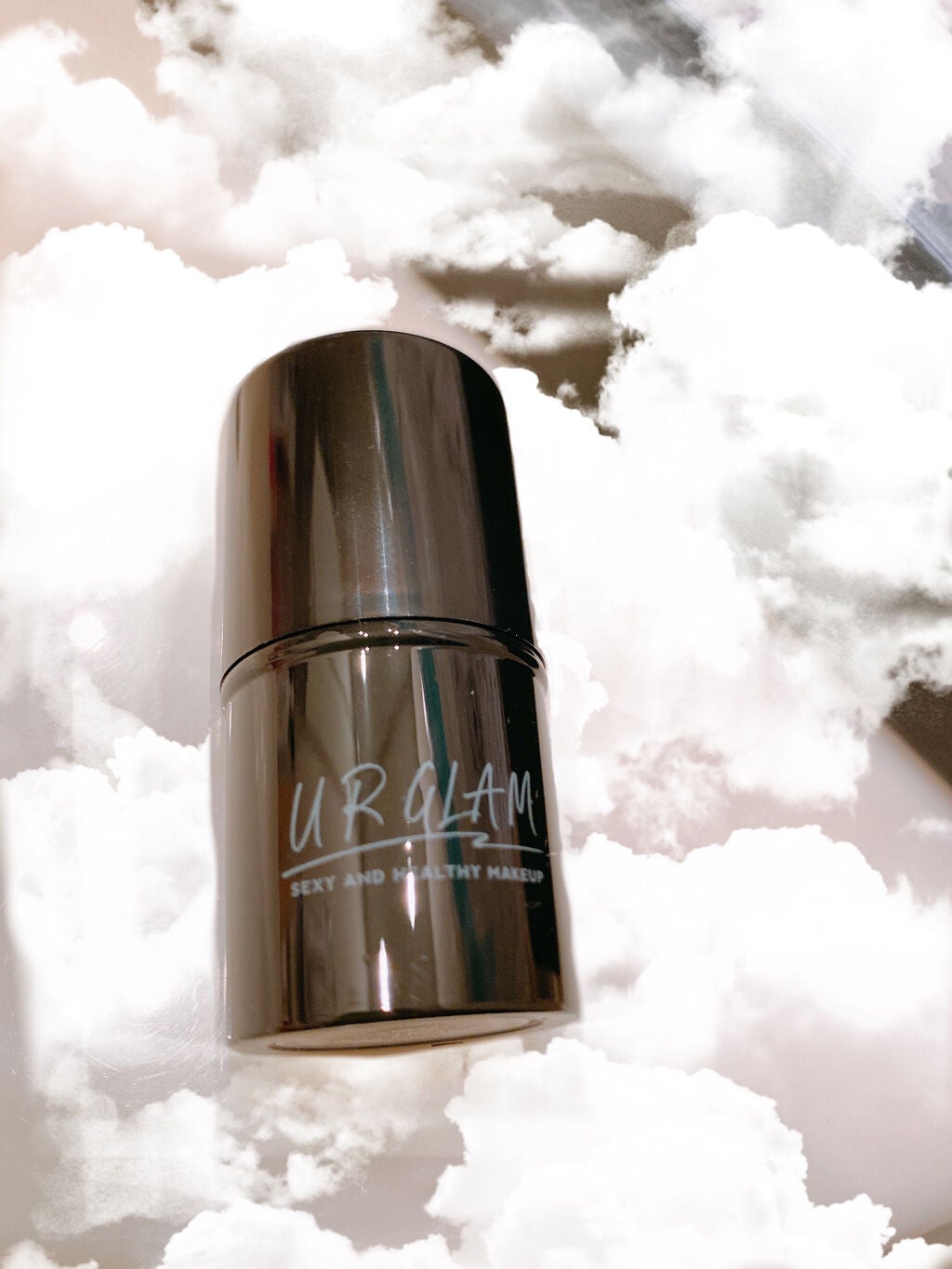UR GLAM FACE GLOSS STICK/U R GLAM/ジェル・クリームチークを使ったクチコミ(1枚目)