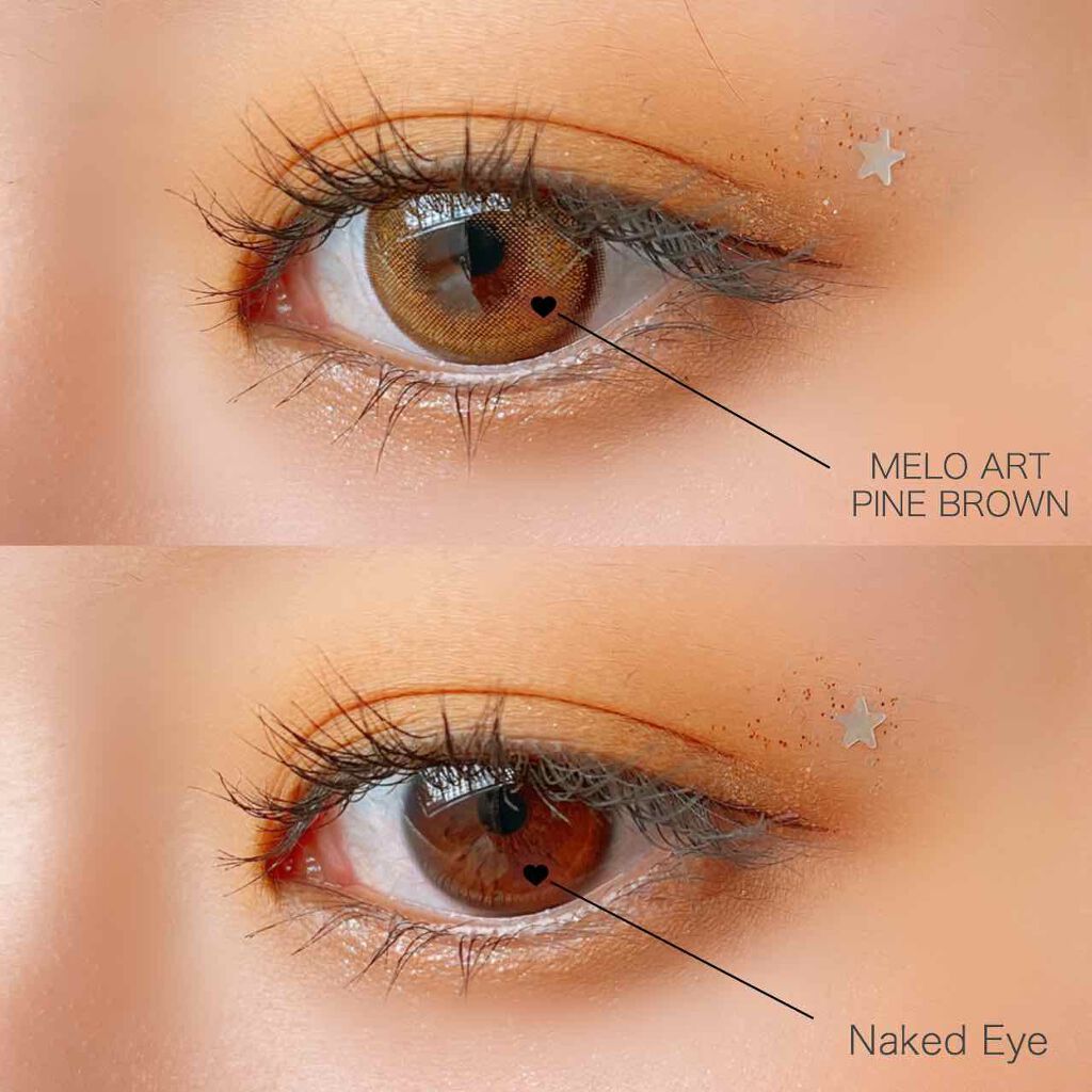 MELO ART/蜜のレンズ/カラーコンタクトレンズを使ったクチコミ(3枚目)