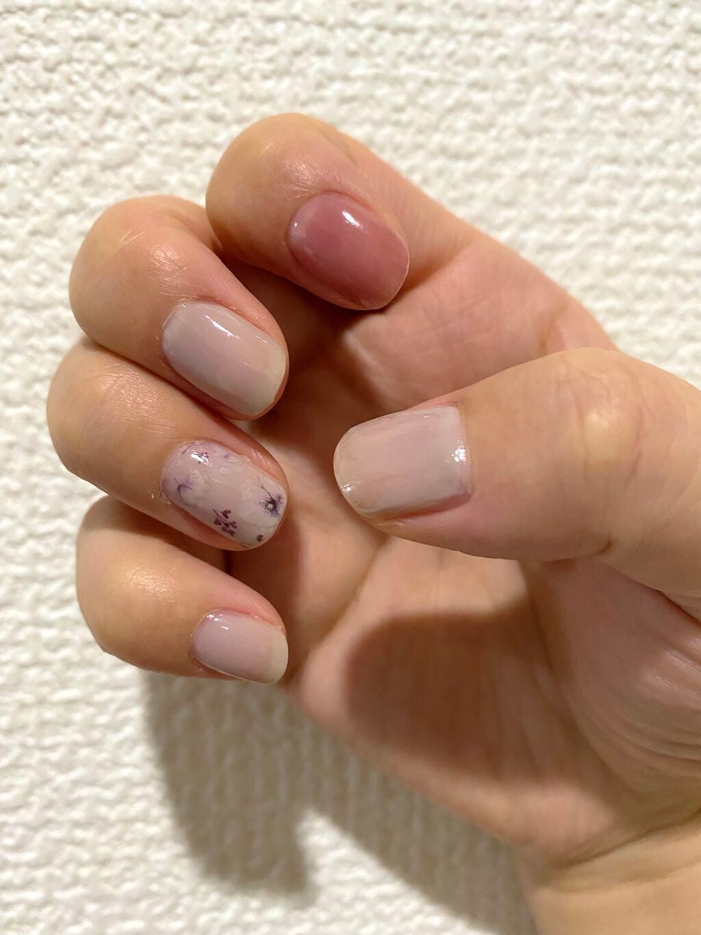 しずくネイルシール/キャンドゥ/ネイルシールを使ったクチコミ(2枚目)