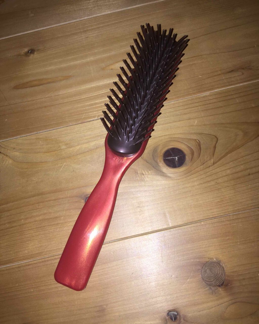 椿ブラシ/DAISO/ヘアブラシを使ったクチコミ（2枚目）