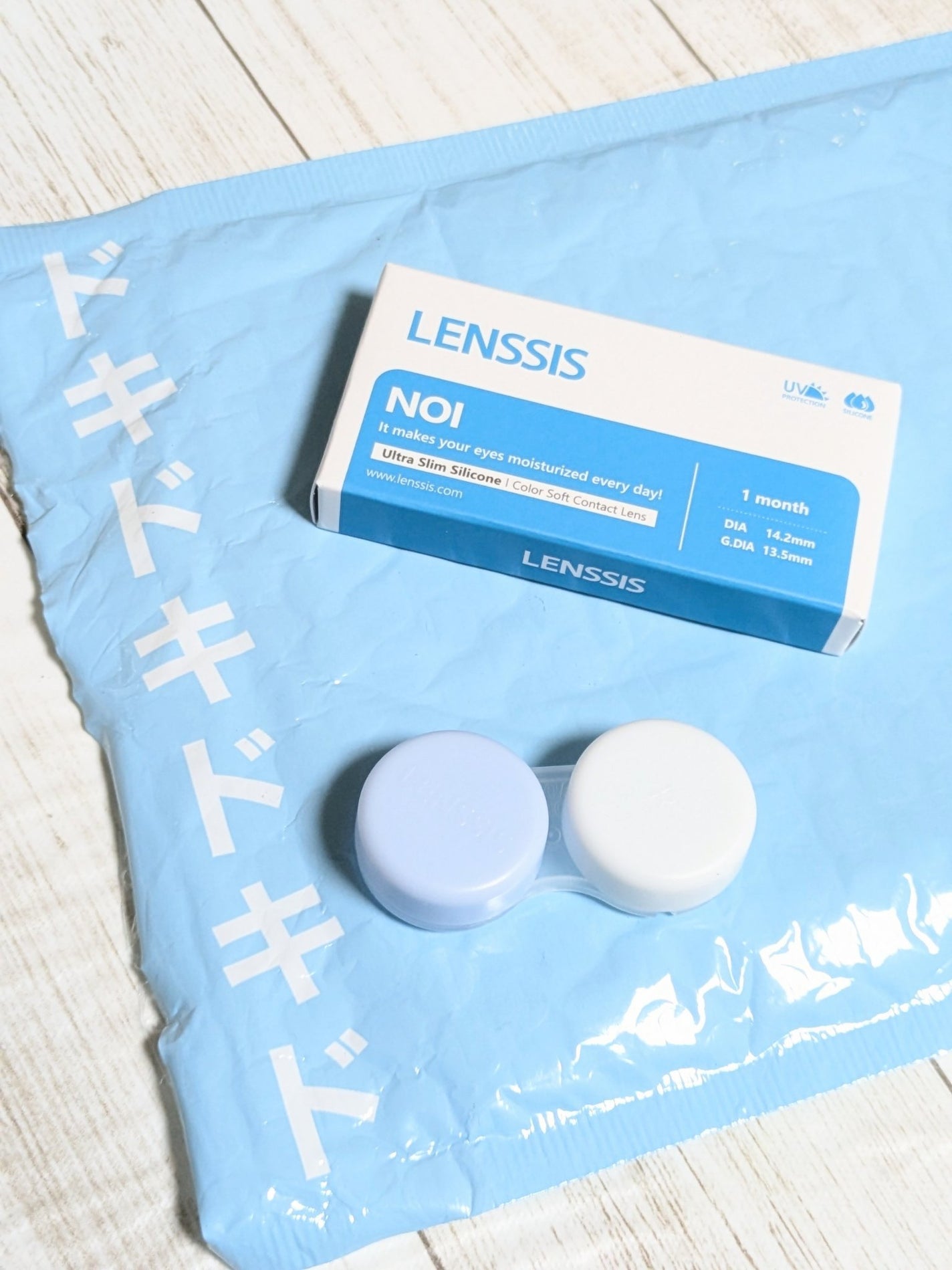 ノイシリーズ/LENSSIS/カラーコンタクトレンズを使ったクチコミ(5枚目)