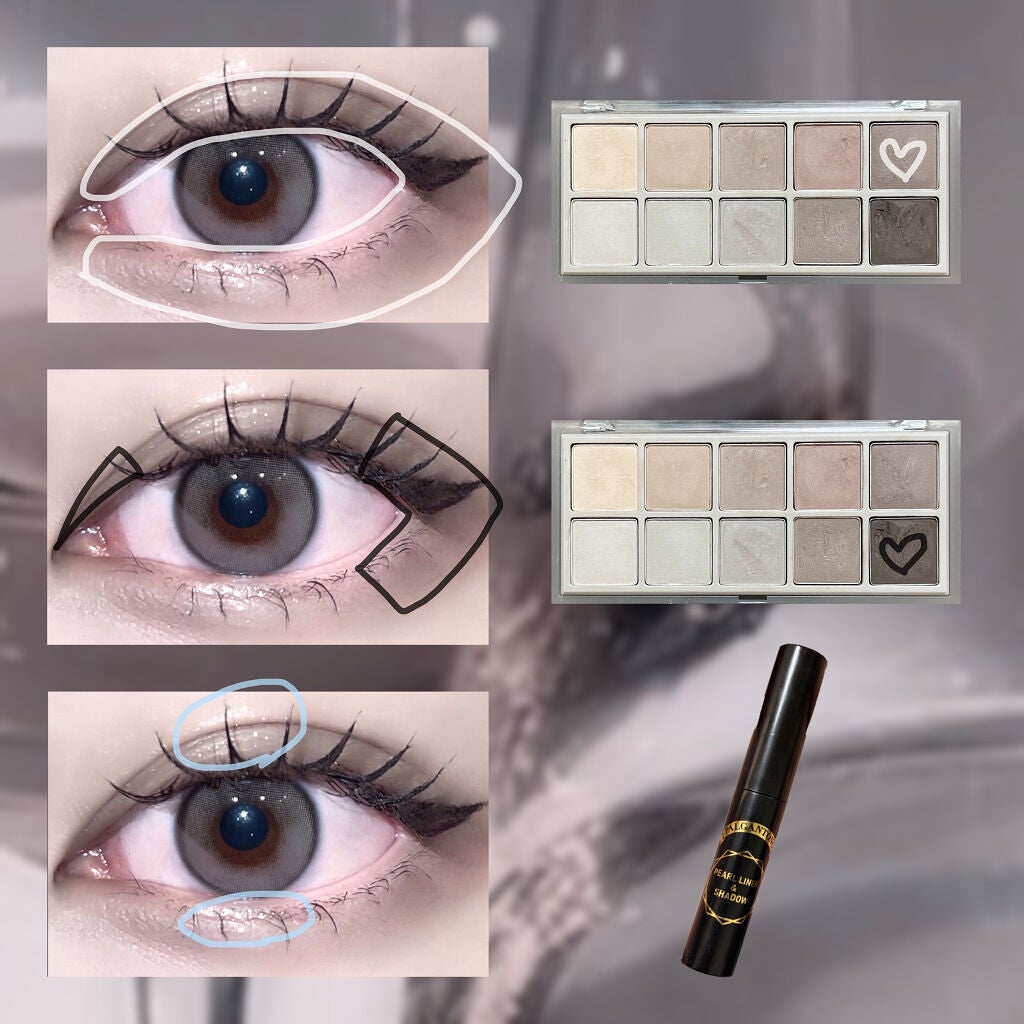 パールライナー&シャドウ/パルガントン/リキッドアイライナーを使ったクチコミ(2枚目)