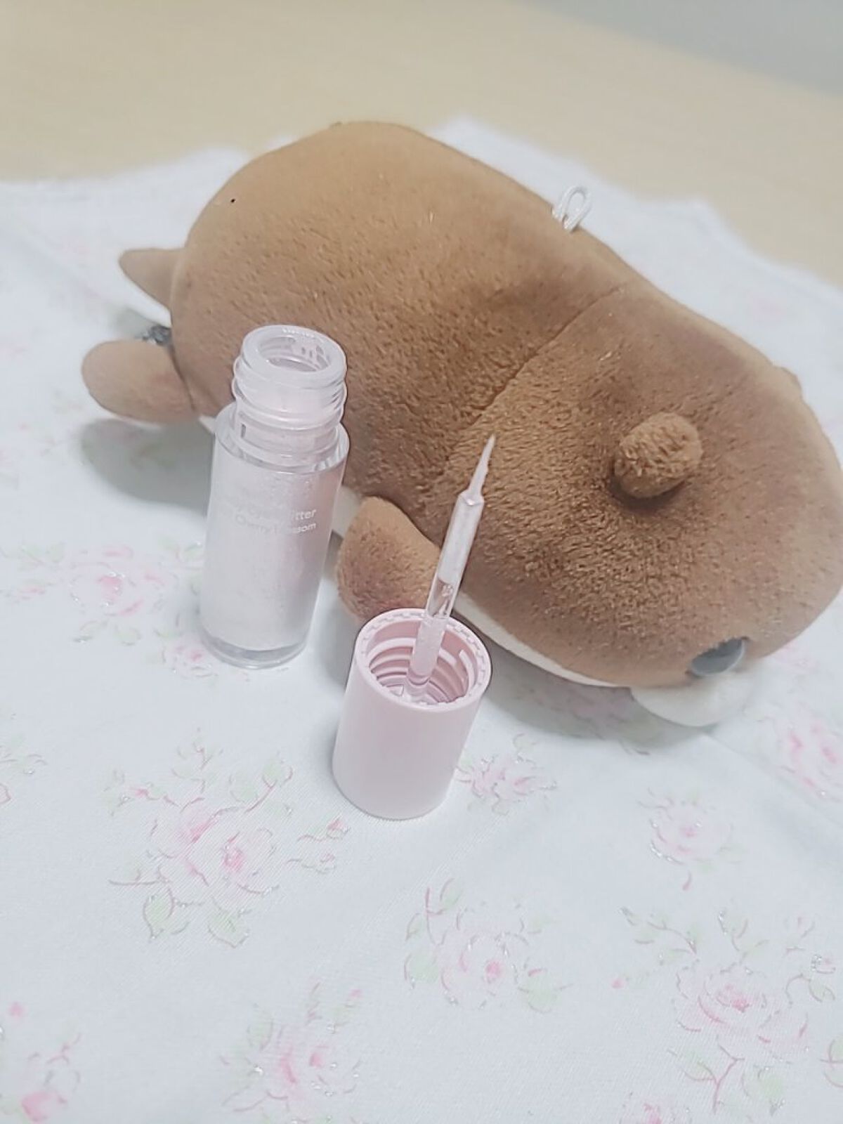 アンドバイロムアンド　グラッシーアイグリッター/&nd by rom&nd/グリッターを使ったクチコミ（2枚目）