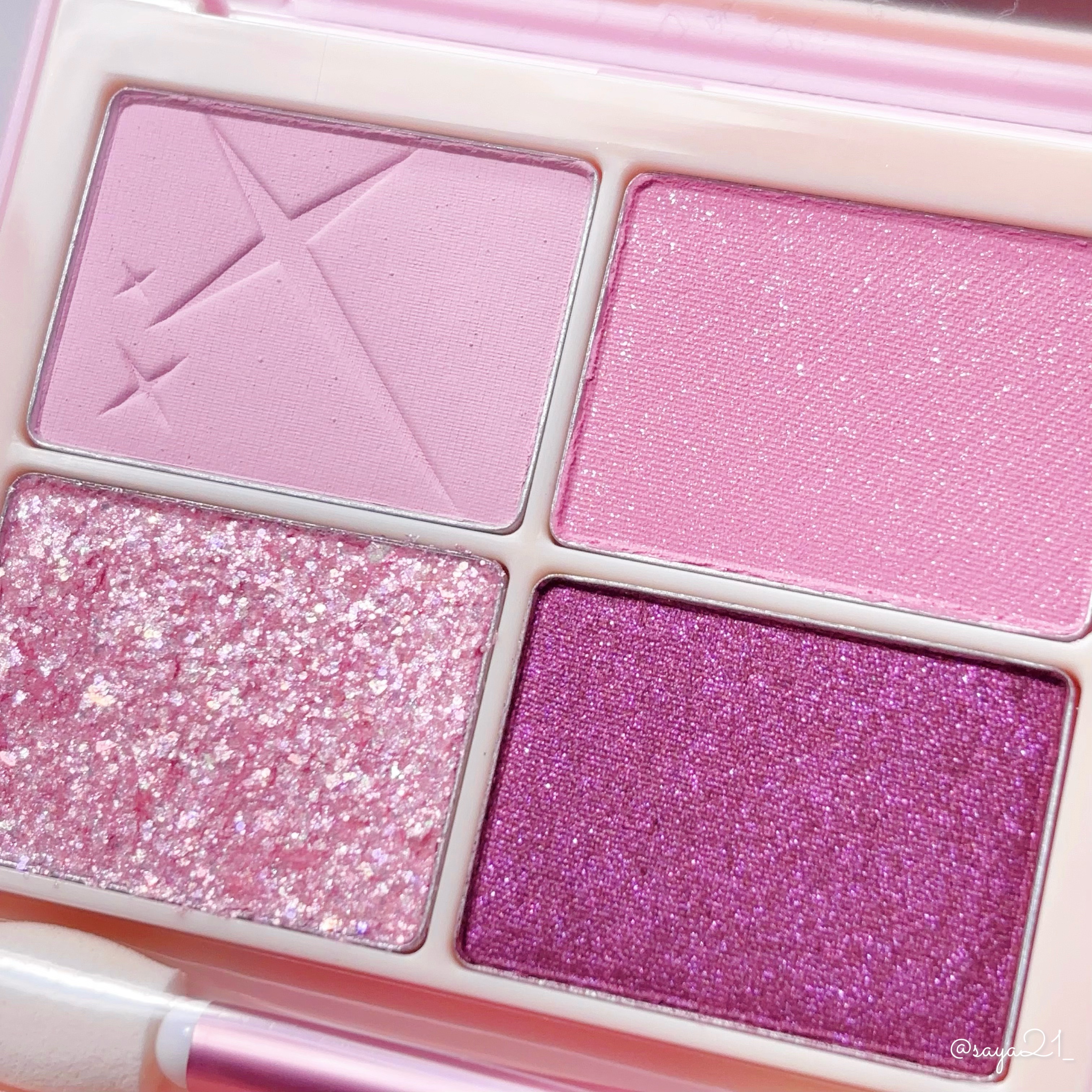 スターライト アイシャドウ/TIRTIR(ティルティル)/アイシャドウパレットを使ったクチコミ（2枚目）