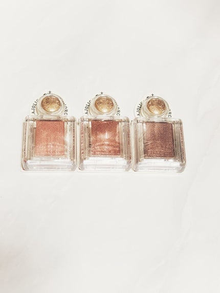 SHISEIDO アイカラーチップ・細 201のクチコミ「マジョリカマジョルカ シャドーカスタマイズ
8/7先行販売で新色3つとも購入できました!
左.....」(1枚目)