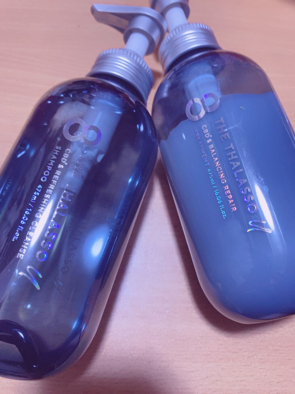 エイトザタラソ ユー CBD＆リフレッシング クレンズ 美容液シャンプー／CBD＆バランシング ダメージリペア 美容液ヘアトリートメント/エイトザタラソ/市販シャンプーを使ったクチコミ（1枚目）