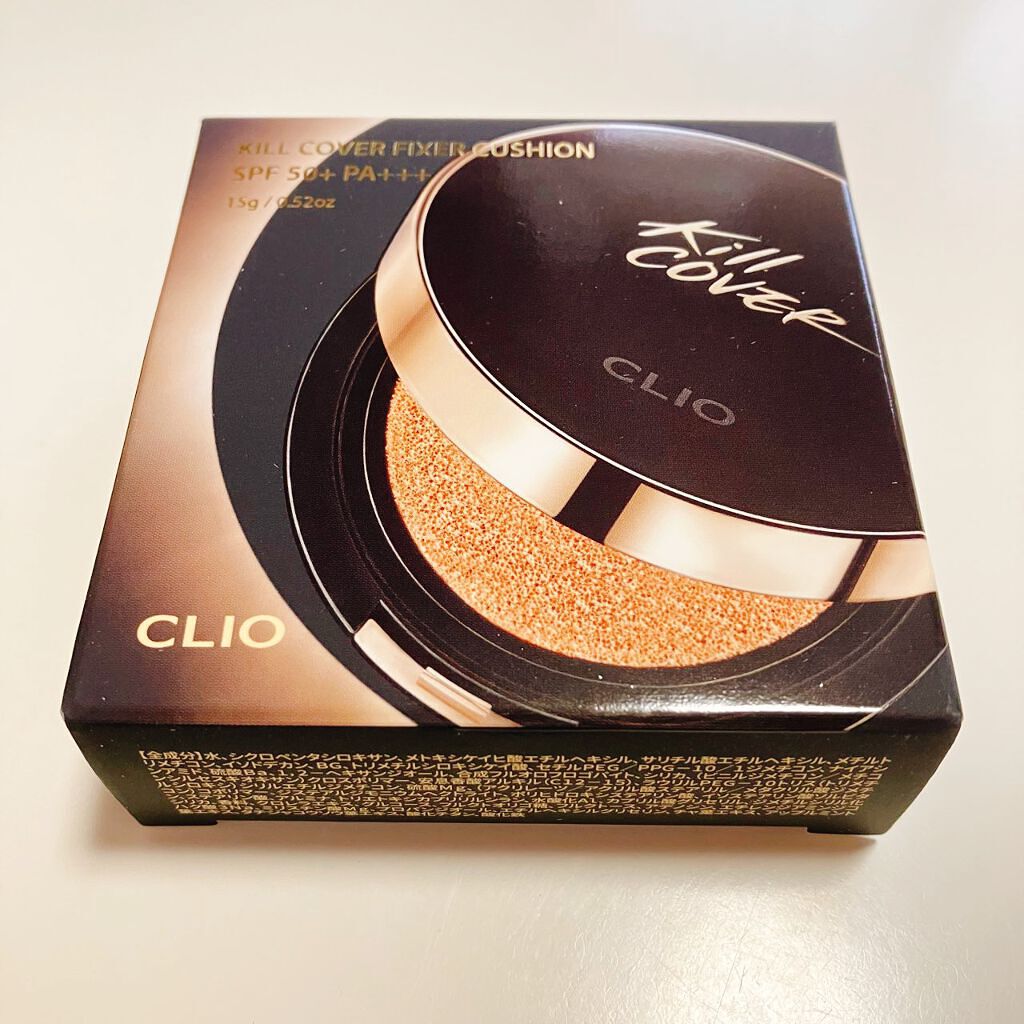 キル カバー フィクサー クッション/CLIO/クッションファンデーションを使ったクチコミ(5枚目)