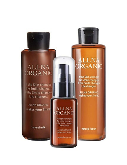 化粧水&美容液&乳液 スキンケアセット/ALLNA ORGANIC/美容液を使ったクチコミ(1枚目)