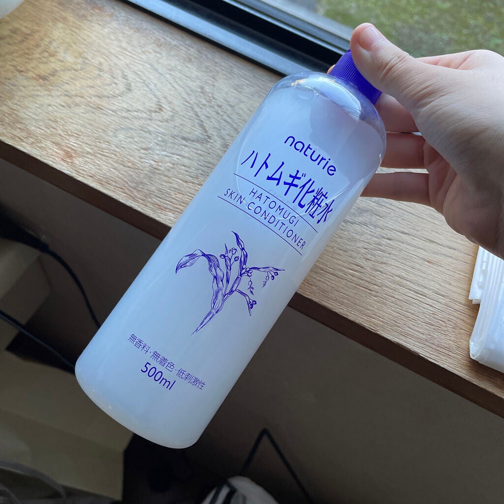 ハトムギ化粧水(ナチュリエ スキンコンディショナー R )/ナチュリエ/化粧水を使ったクチコミ(4枚目)