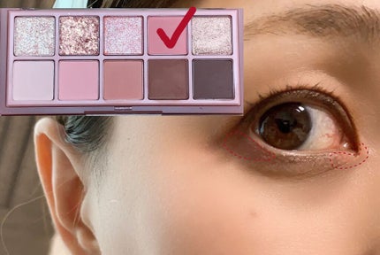 ベターザンパレット/rom&nd/アイシャドウパレットを使ったクチコミ(3枚目)