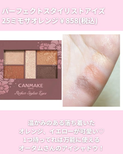 パーフェクトマルチアイズ/キャンメイク/アイシャドウパレットを使ったクチコミ(2枚目)