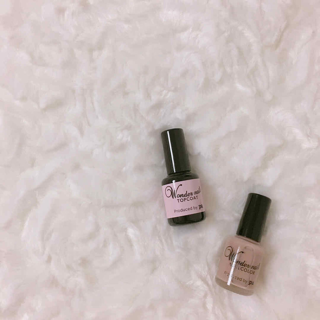 pa ワンダーネイル トップコート/pa nail collective/ネイルトップコートを使ったクチコミ（1枚目）