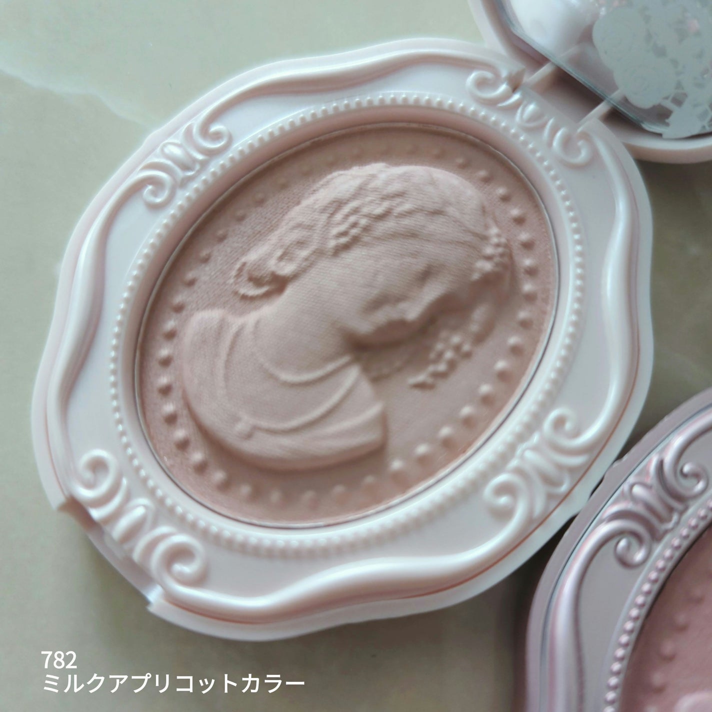 チークブラッシュパウダー/COLORROSE/パウダーチークを使ったクチコミ(3枚目)