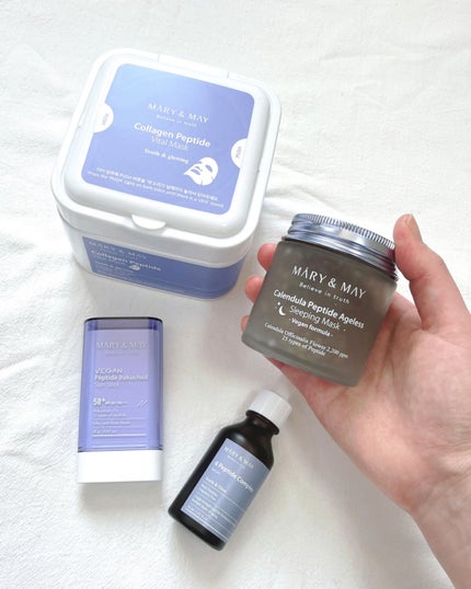 6ペプチドコンプレックスセラム/MARY&MAY/美容液を使ったクチコミ(1枚目)