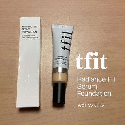 ラディアンスフィットセラムファンデーション/TFIT/リキッドファンデーションを使ったクチコミ(1枚目)