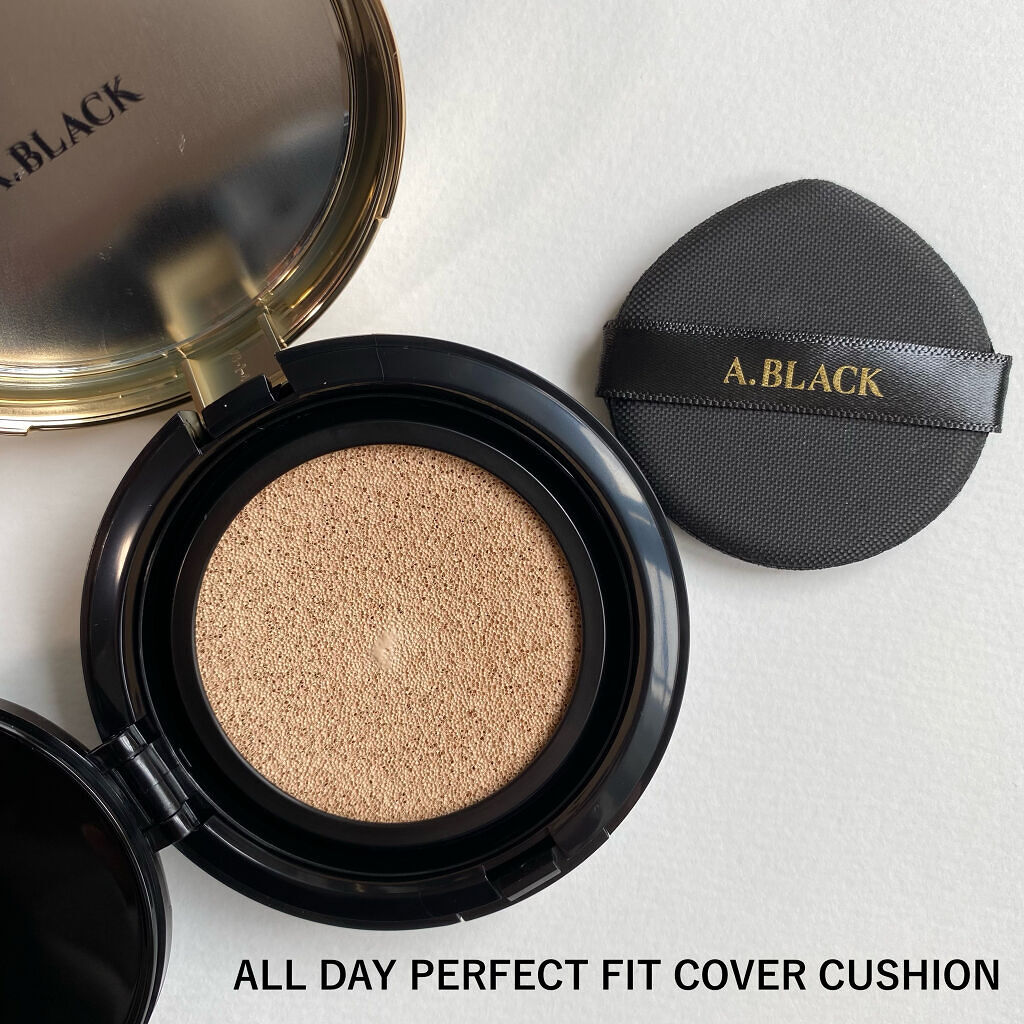オールデイパーフェクトカバークッション/A.BLACK/クッションファンデーションを使ったクチコミ（1枚目）