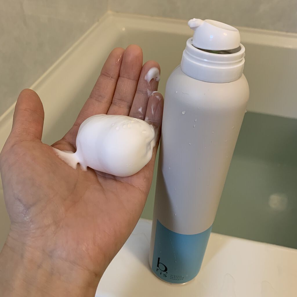 オーガニックスパークリングシャンプー/b.ris/市販シャンプーを使ったクチコミ（1枚目）