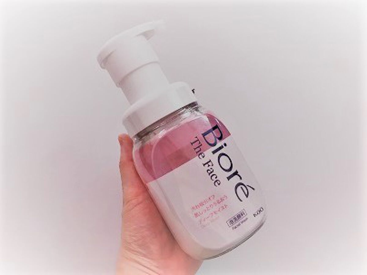 ビオレ ザフェイス 泡洗顔料 ディープモイスト/ビオレ/泡洗顔を使ったクチコミ(3枚目)