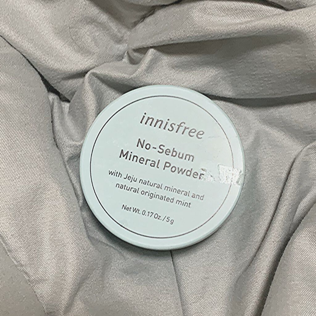ノーセバム ミネラルパウダー/innisfree/ルースパウダーを使ったクチコミ(1枚目)