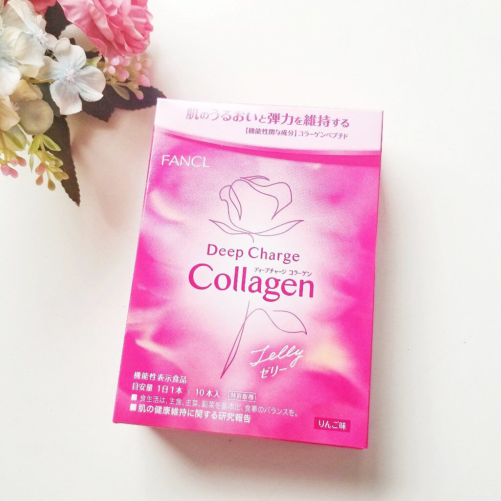 ディープチャージ コラーゲン パウダー/ファンケル/食品を使ったクチコミ(1枚目)