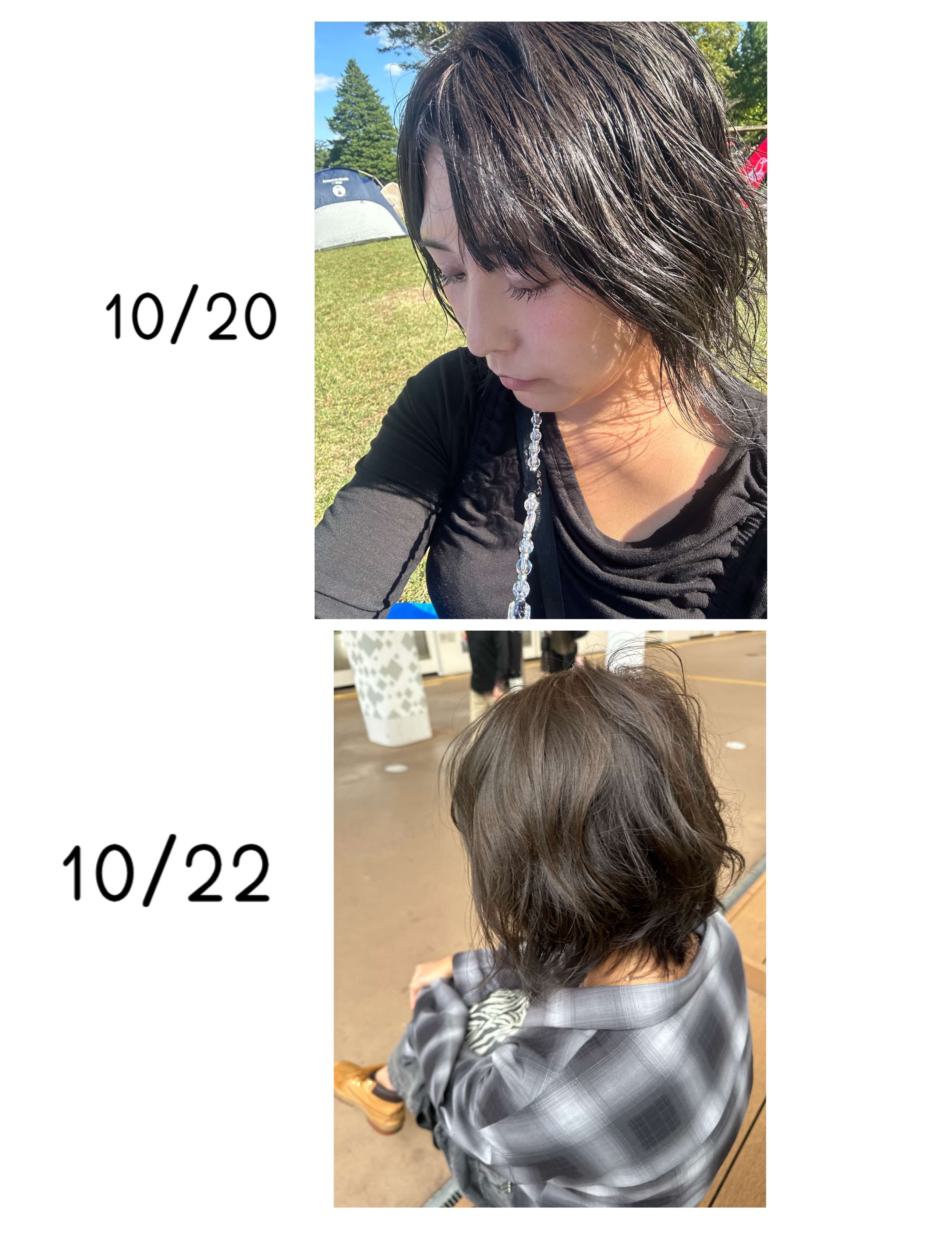 リーゼ ティントカラージェル/リーゼ/ヘアカラーを使ったクチコミ（3枚目）