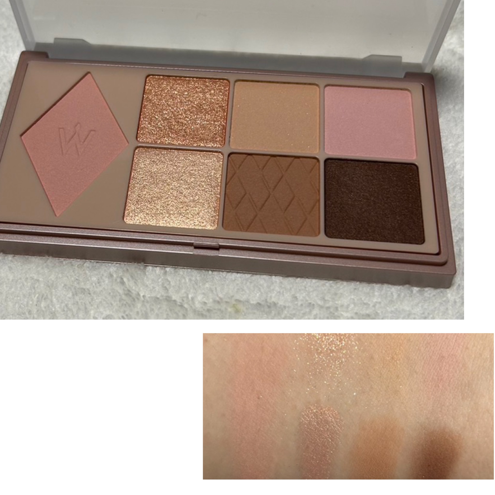 ウォンジョンヨ Ｗ デイリームードアップパレット /Wonjungyo/アイシャドウパレットを使ったクチコミ（2枚目）