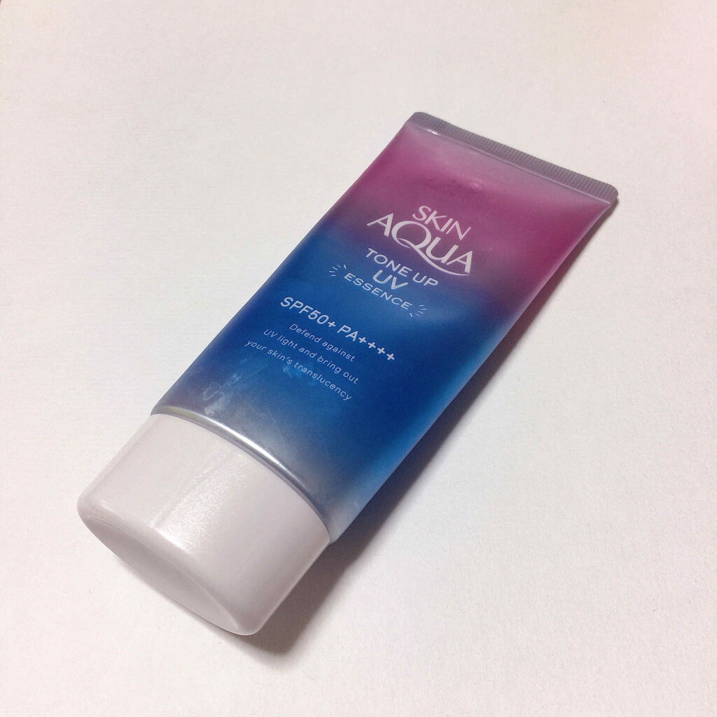 スキンアクア トーンアップUVエッセンス/スキンアクア/日焼け止めクリームを使ったクチコミ（1枚目）