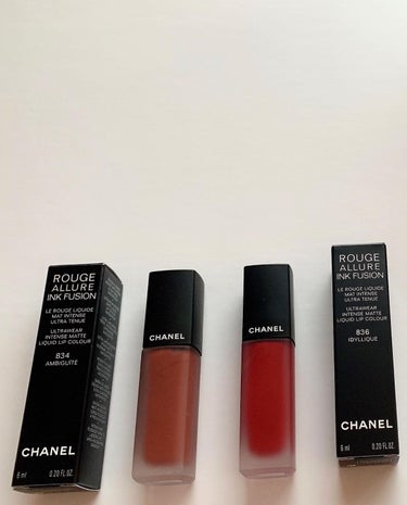 ルージュ アリュール インク フュージョン/CHANEL/口紅を使ったクチコミ（3枚目）