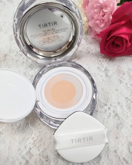 マスクフィット クリスタルメッシュクッション/TIRTIR(ティルティル)/クッションファンデーションを使ったクチコミ(3枚目)