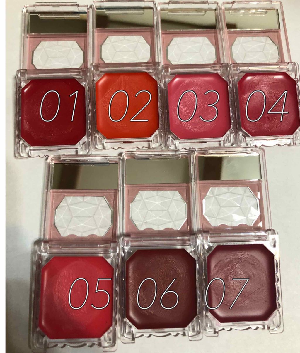 リップ＆チーク ジェル 04 ブラッドクランベリー/キャンメイク/ジェル・クリームチークを使ったクチコミ（2枚目）