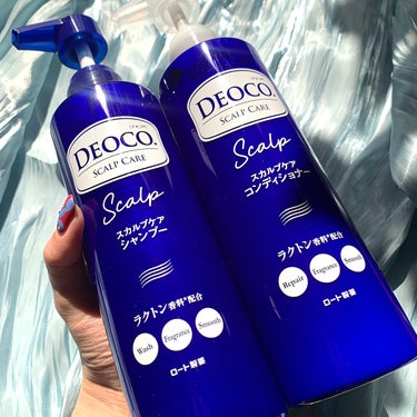 デオコ スカルプケアシャンプー/コンディショナー シャンプー本体（450ml）/DEOCO(デオコ)/シャンプー・コンディショナーを使ったクチコミ（1枚目）