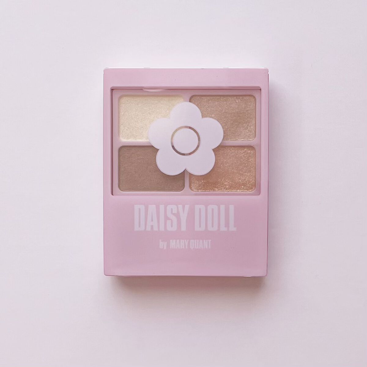 デイジードール アイカラー パレット BR-01 サンドブラウン/DAISY DOLL by MARY QUANT/アイシャドウパレットを使ったクチコミ（1枚目）